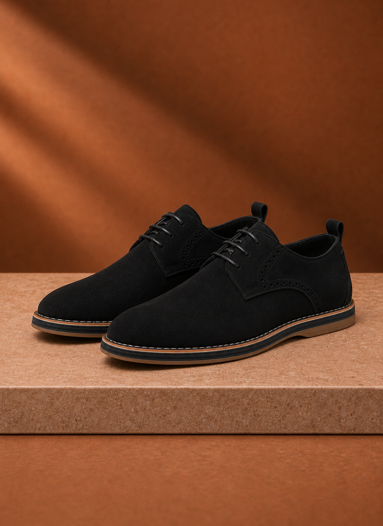 Zapatos de Vestir Derby para Hombre - Zapato de Vestir con Cordones Areleon