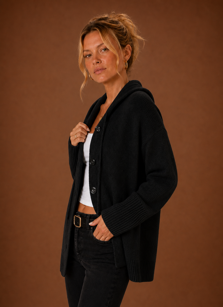 Cárdigan de Punto para Mujer - Suéter Oversized con Botones | Areleon