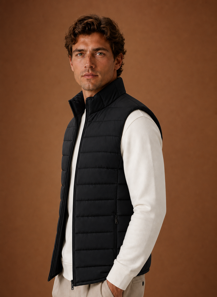 Chaleco Acolchado para Hombre - Chaleco de Invierno Liviano | Areleon