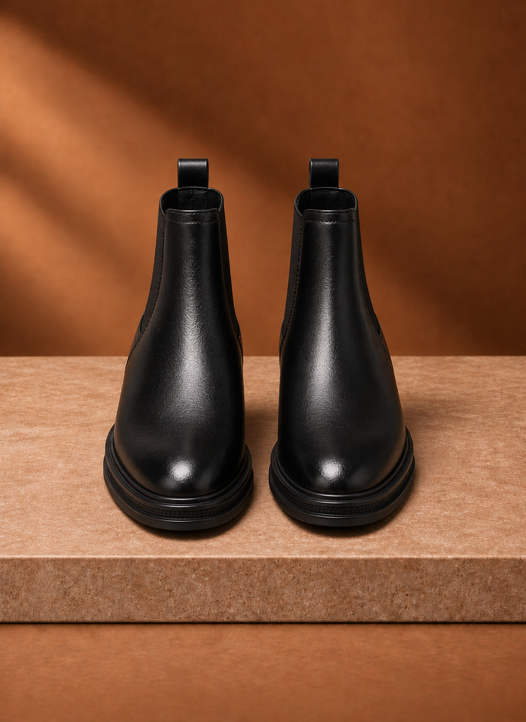 Botín Chelsea para Hombre - Botín de Tobillo con Laterales Elásticos | Areleon