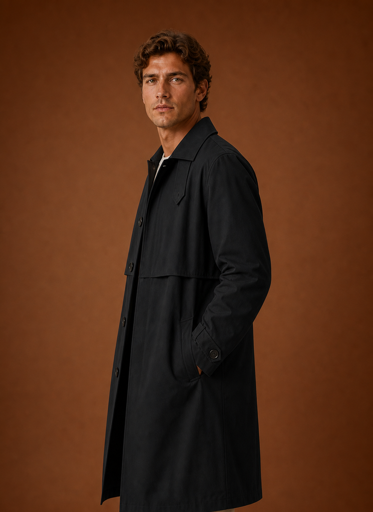 Abrigo Trench para Hombre - Abrigo Medio-Largo | Areleon