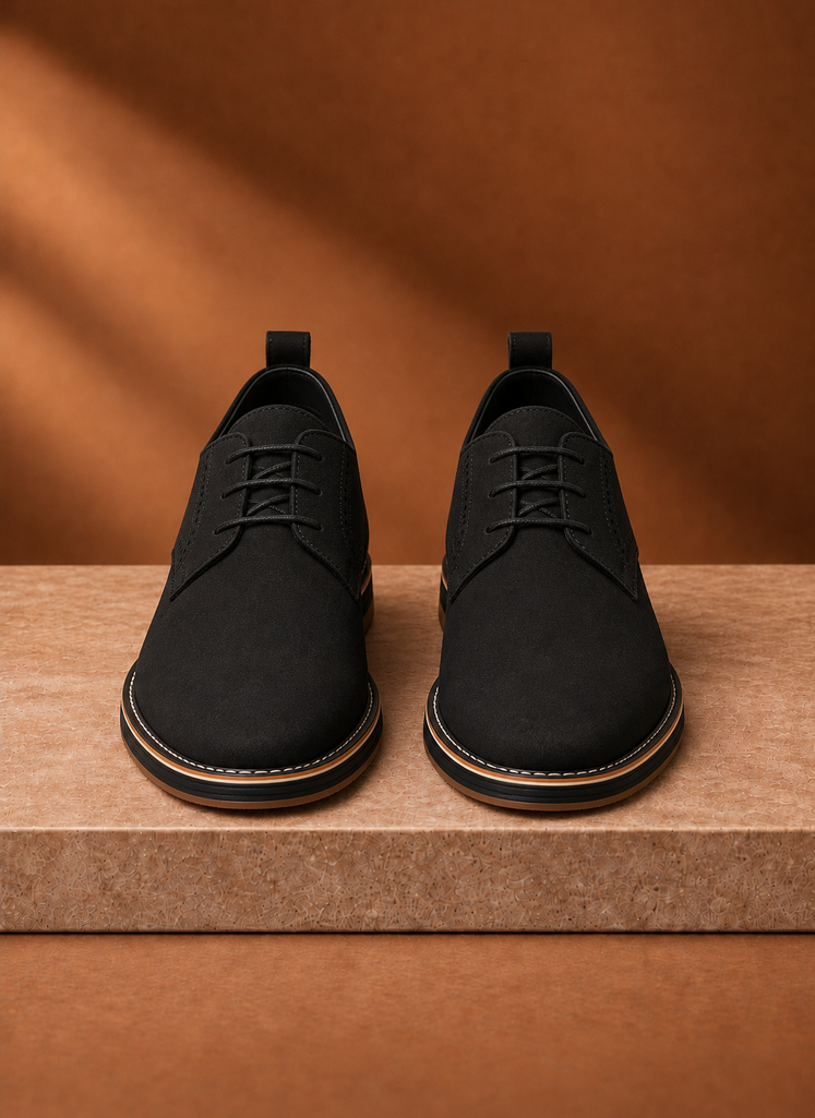 Zapatos de Vestir Derby para Hombre - Zapato de Vestir con Cordones Areleon