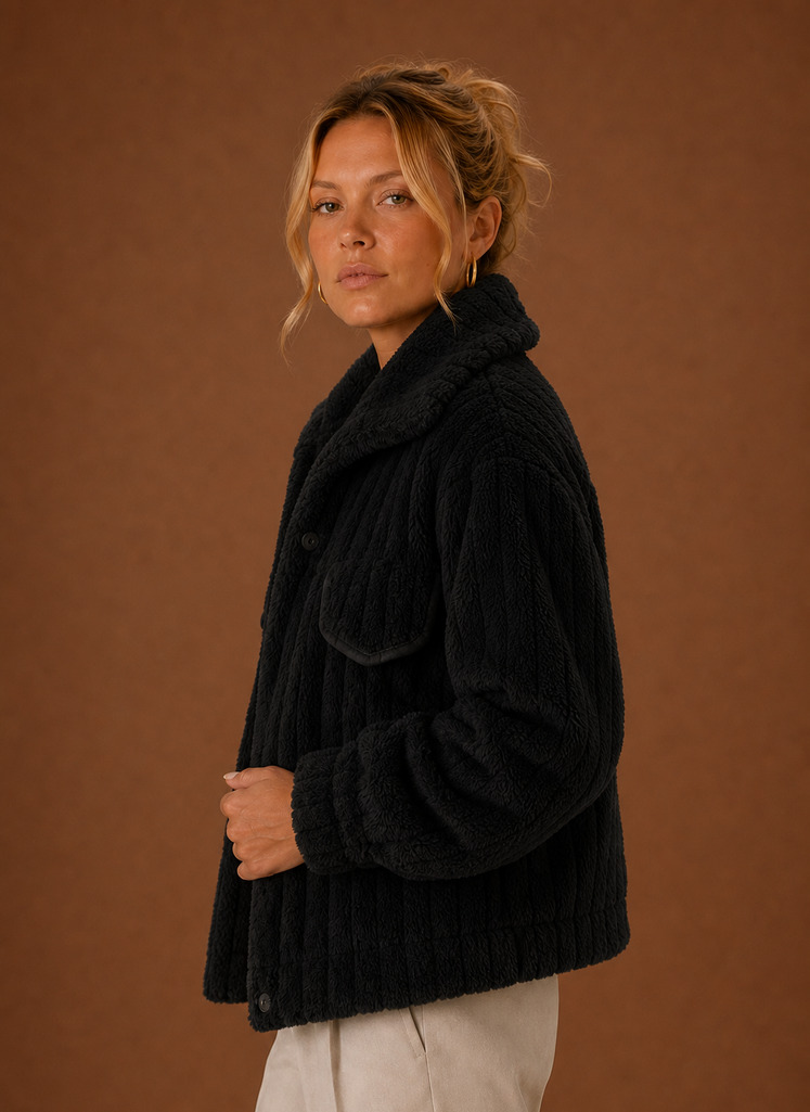 Abrigo de Invierno para Mujer - Chaqueta Teddy Oversized | Areleon