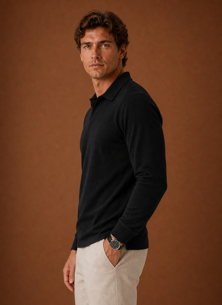 Camisa Polo para Hombre - Camisa de Golf de Manga Corta con Botones | Areleon