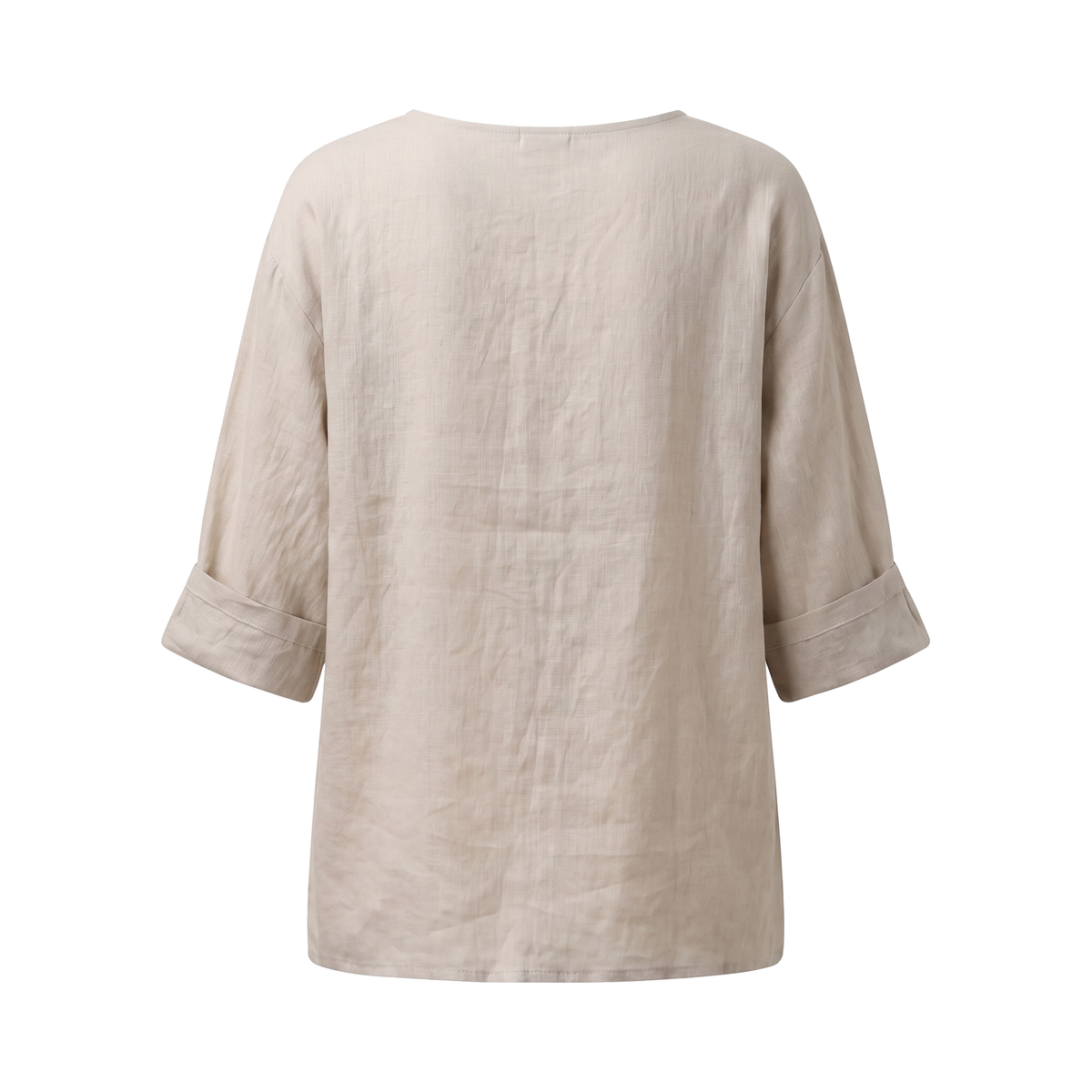 Blusa de Botón Relajada
