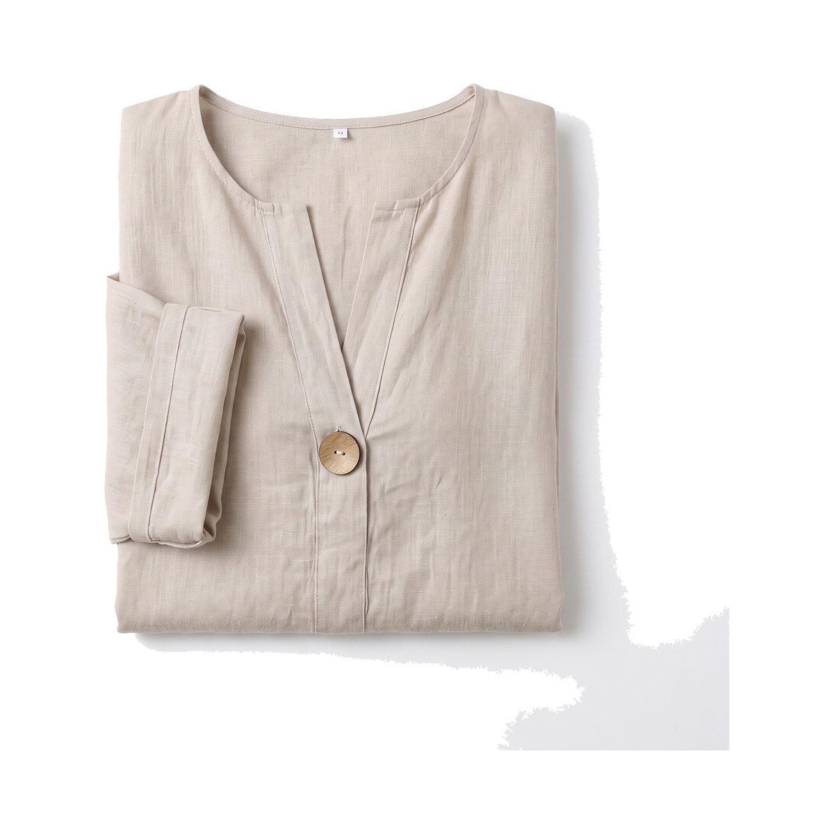 Blusa de Botón Relajada