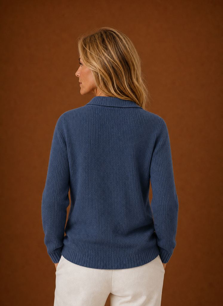 Cardigan de Punto para Mujer - Suéter con Botones en el Frente | Areleon