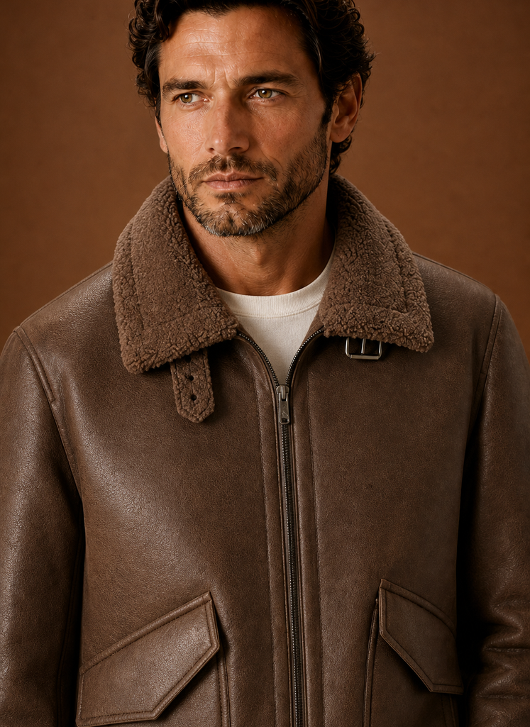 Abrigo de Invierno para Hombre - Abrigo Forrado Grueso | Areleon