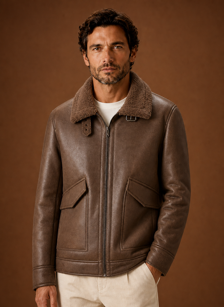Abrigo de Invierno para Hombre - Abrigo Forrado Grueso | Areleon