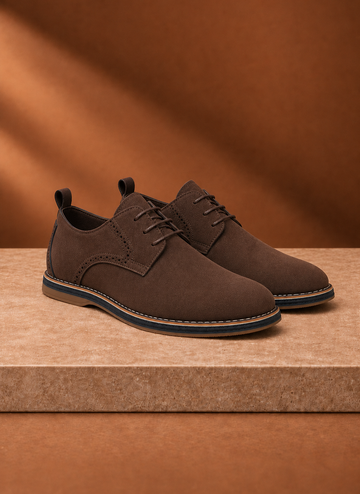 Zapatos de Vestir Derby para Hombre - Zapato de Vestir con Cordones Areleon