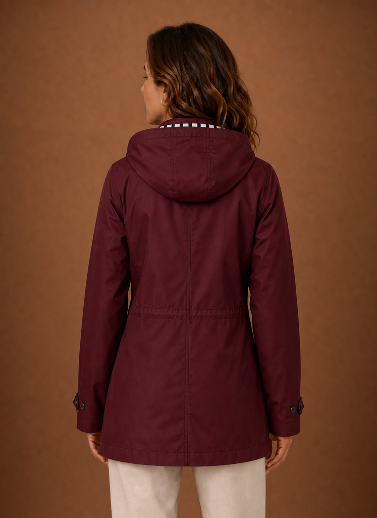 Abrigo Trench para Mujer - Abrigo con Capucha de Otoño/Invierno | Areleon