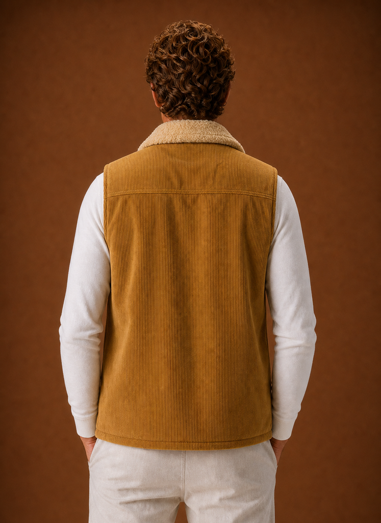 Chaleco Acolchado para Hombre - Gilet de Invierno Cálido | Areleon