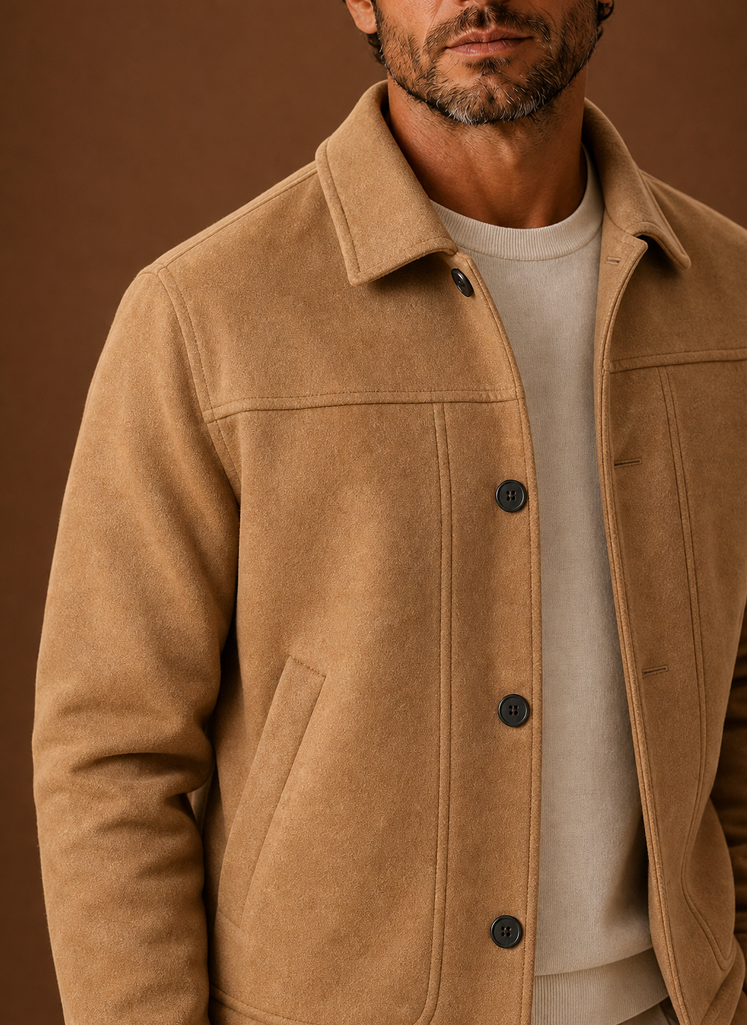 Chaqueta Casual de Botones para Hombre | Areleon