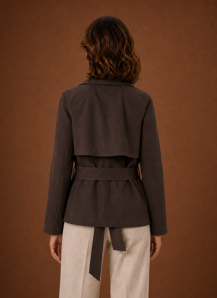 Abrigo Trench para Mujer - Chaqueta Casual con Cinturón | Areleon