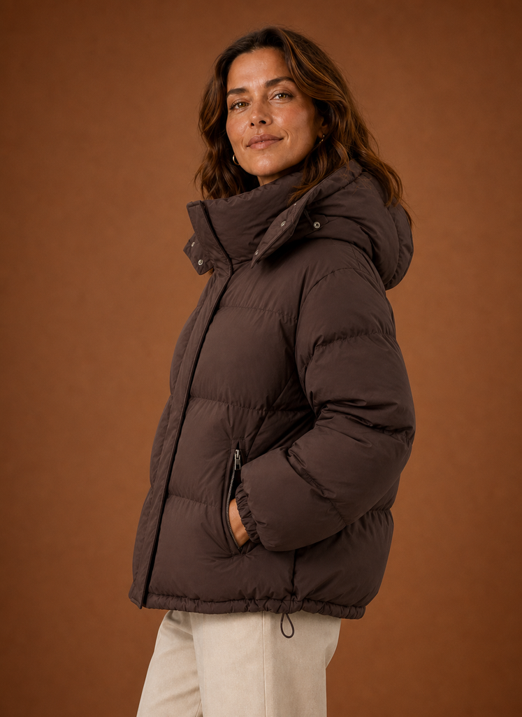 Chaqueta Acolchada Térmica para Mujeres - Abrigo de Invierno Oversized | Areleon