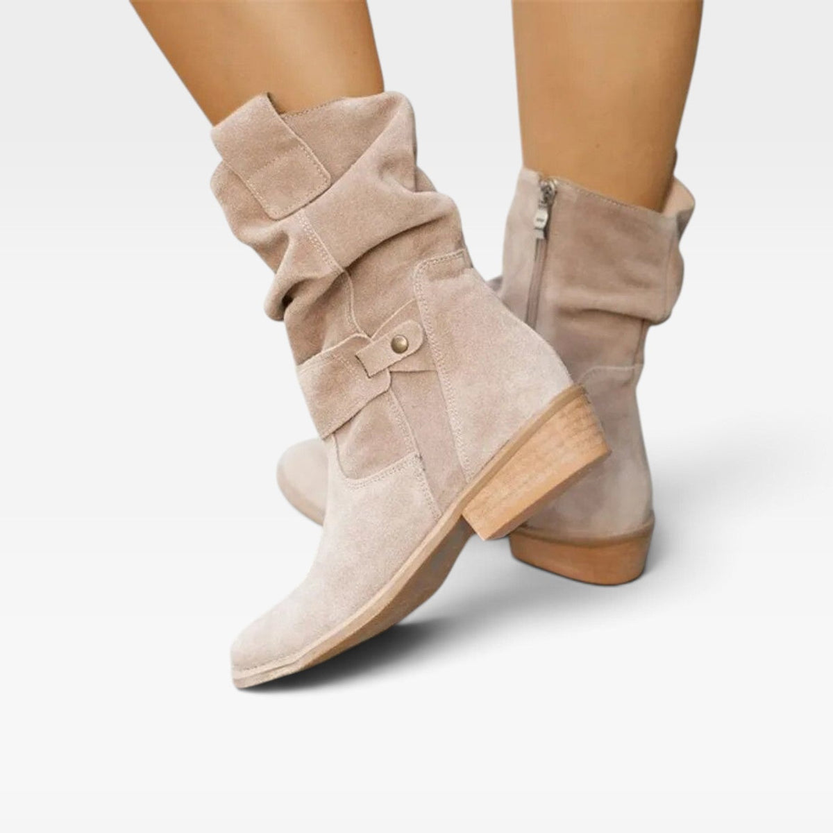 Botines de Ante Cómodos para Mujer