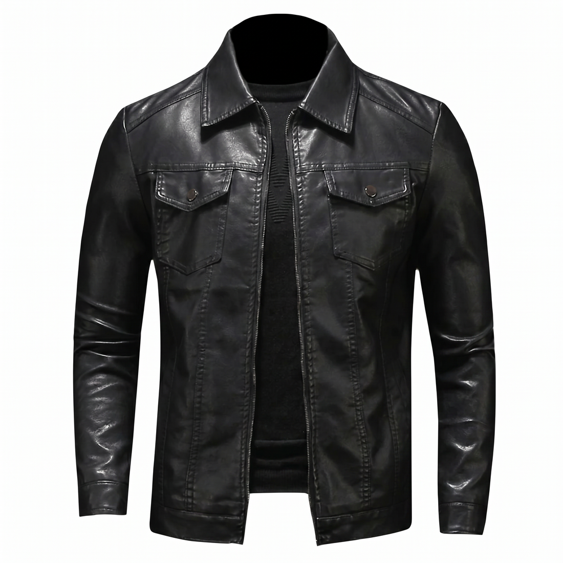 Chaqueta de Cuero Alessandro