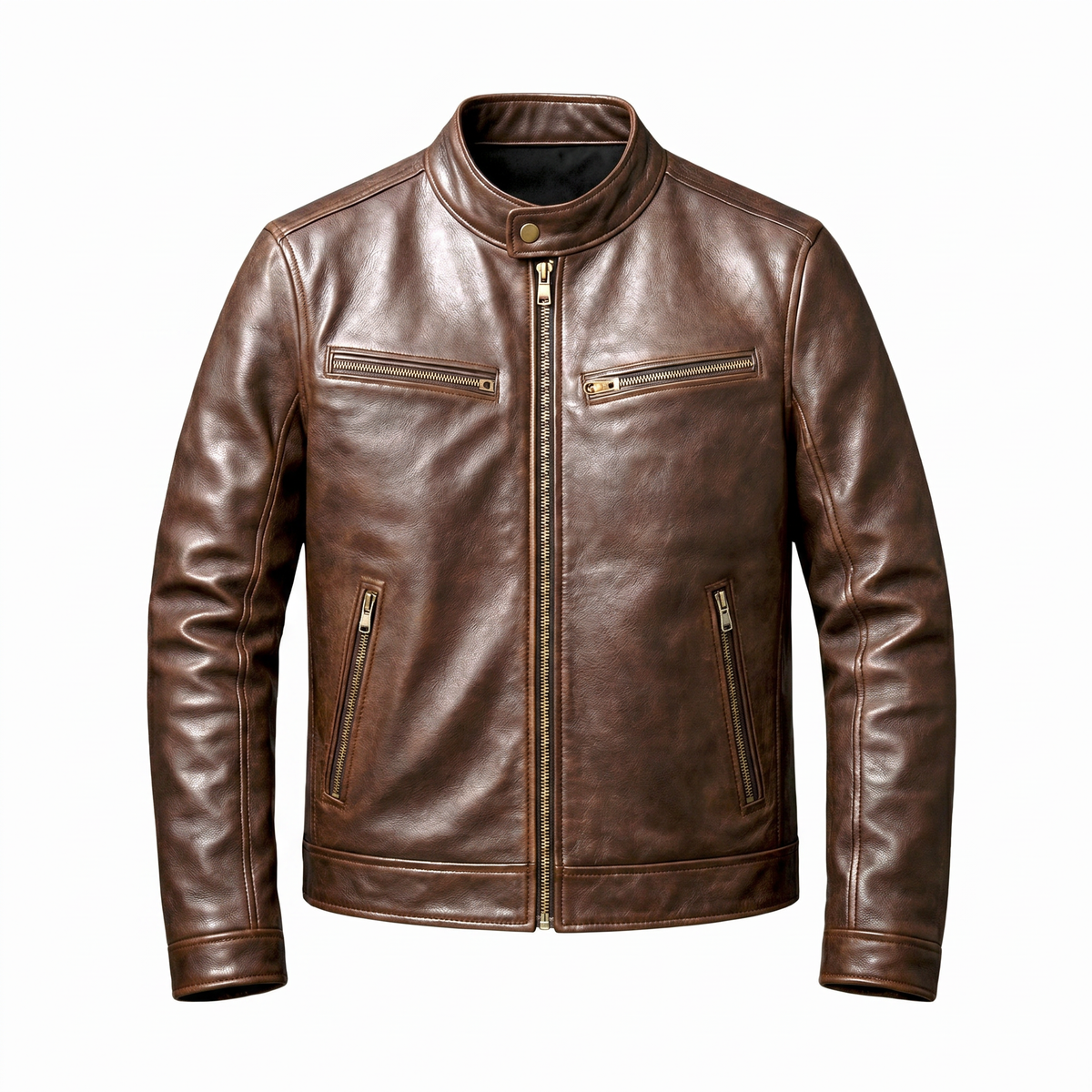 Chaqueta de Cuero Lucca
