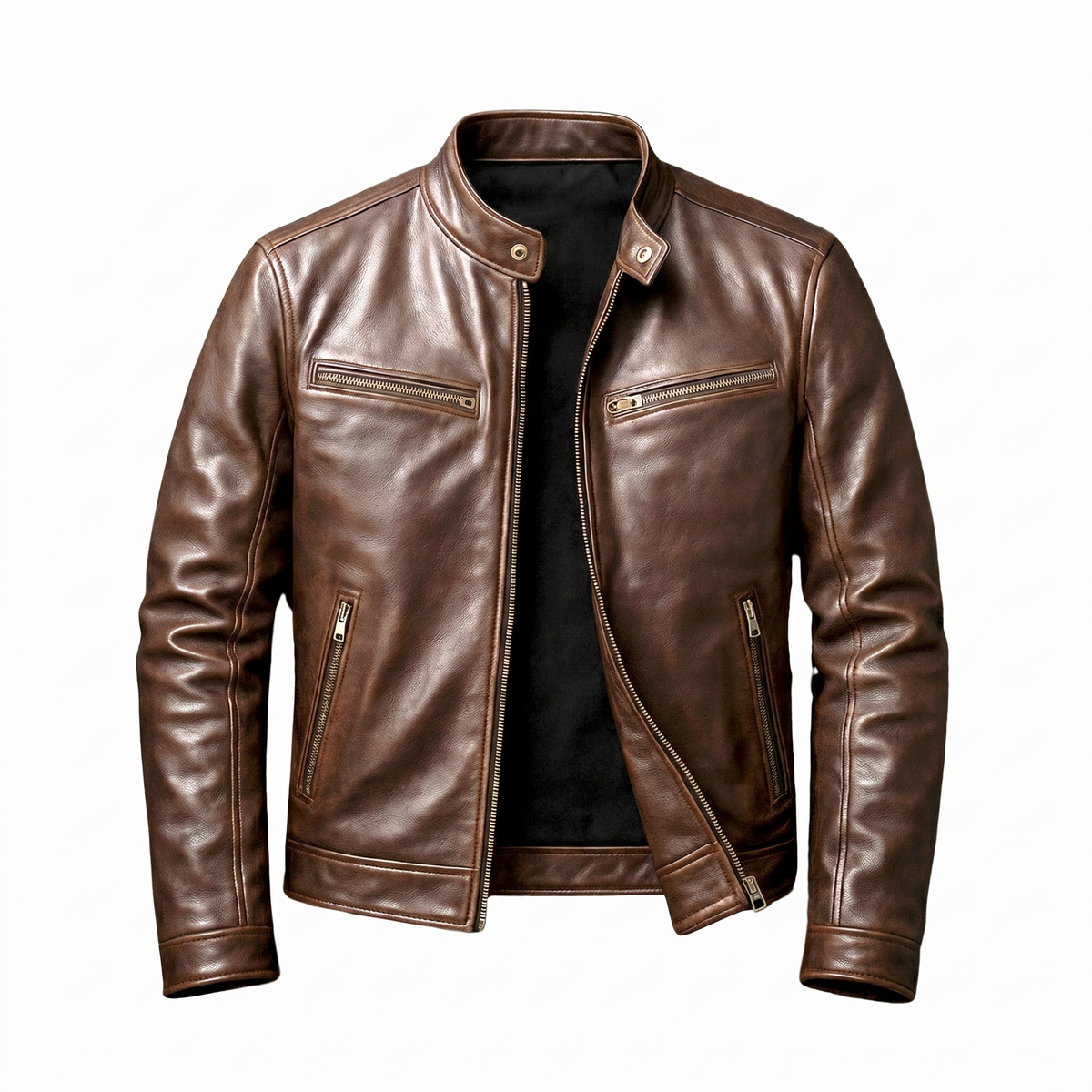 Chaqueta de Cuero Lucca