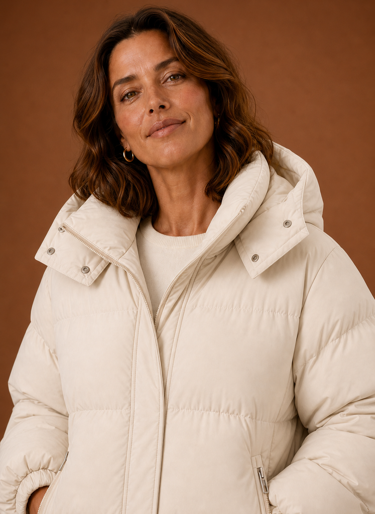 Chaqueta Acolchada Térmica para Mujeres - Abrigo de Invierno Oversized | Areleon