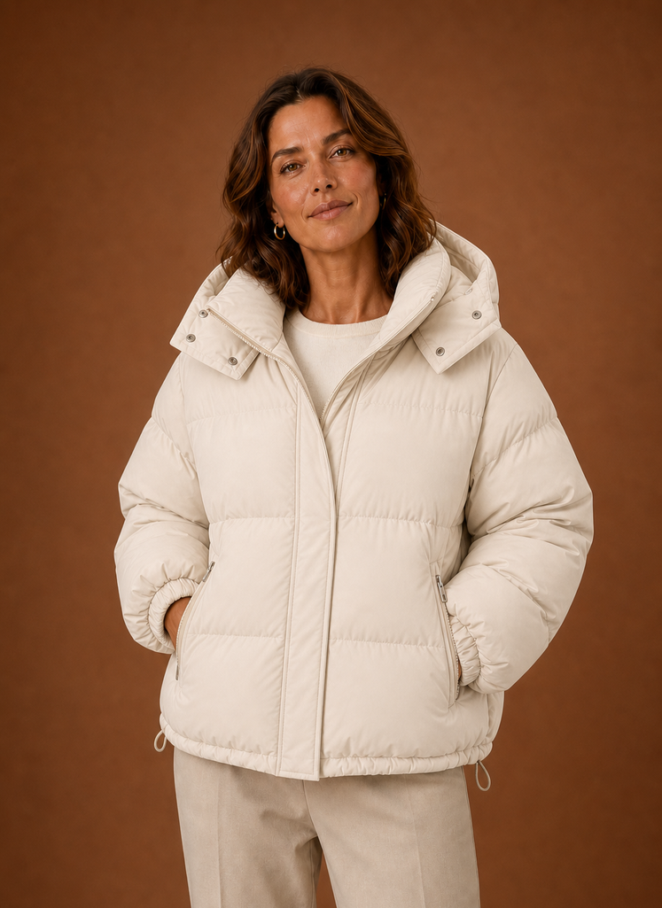 Chaqueta Acolchada Térmica para Mujeres - Abrigo de Invierno Oversized | Areleon