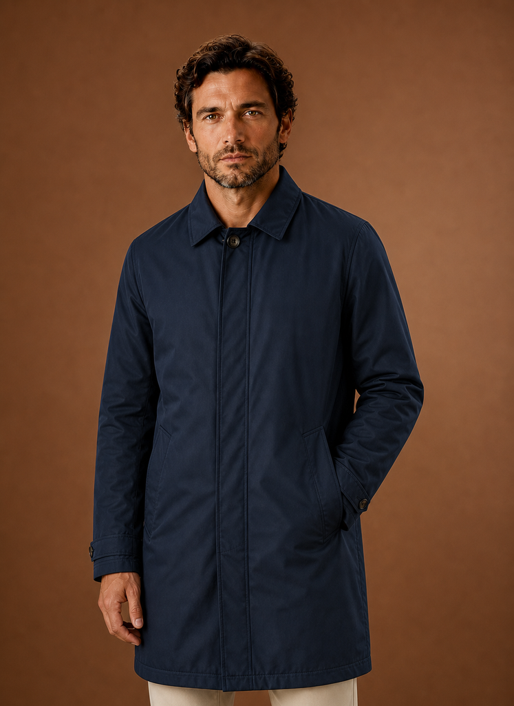 Abrigo Trench Clásico para Hombre Ligero y Resistente al Agua | Areleon