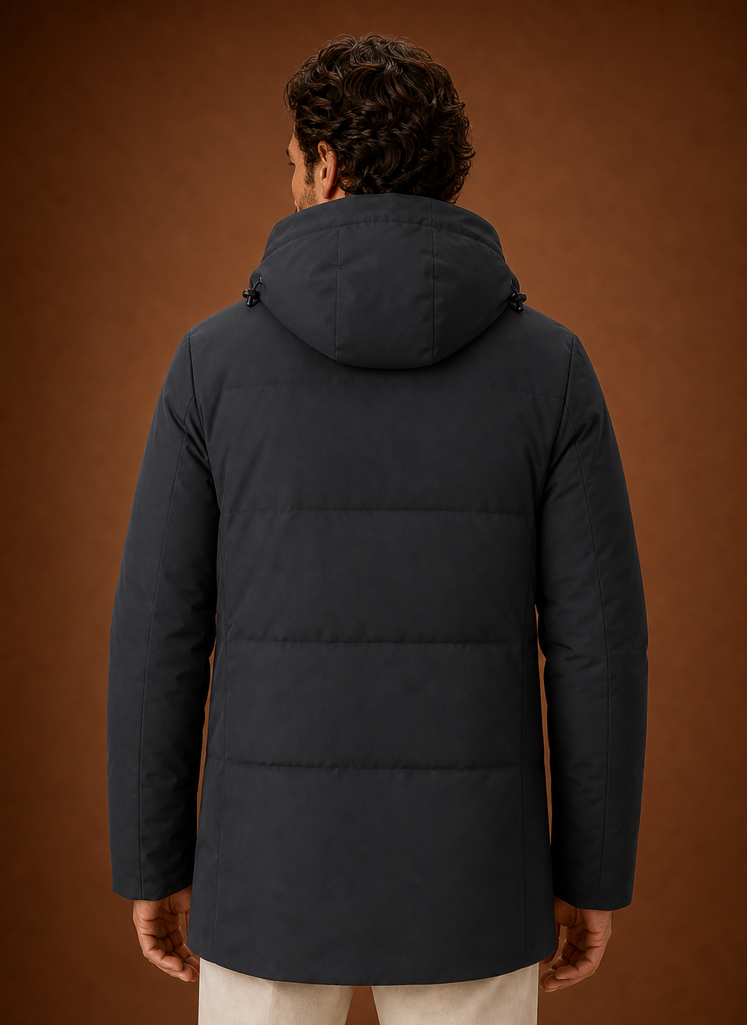 Chaqueta de Invierno con Capucha para Hombre - Abrigo Aislado | Areleon