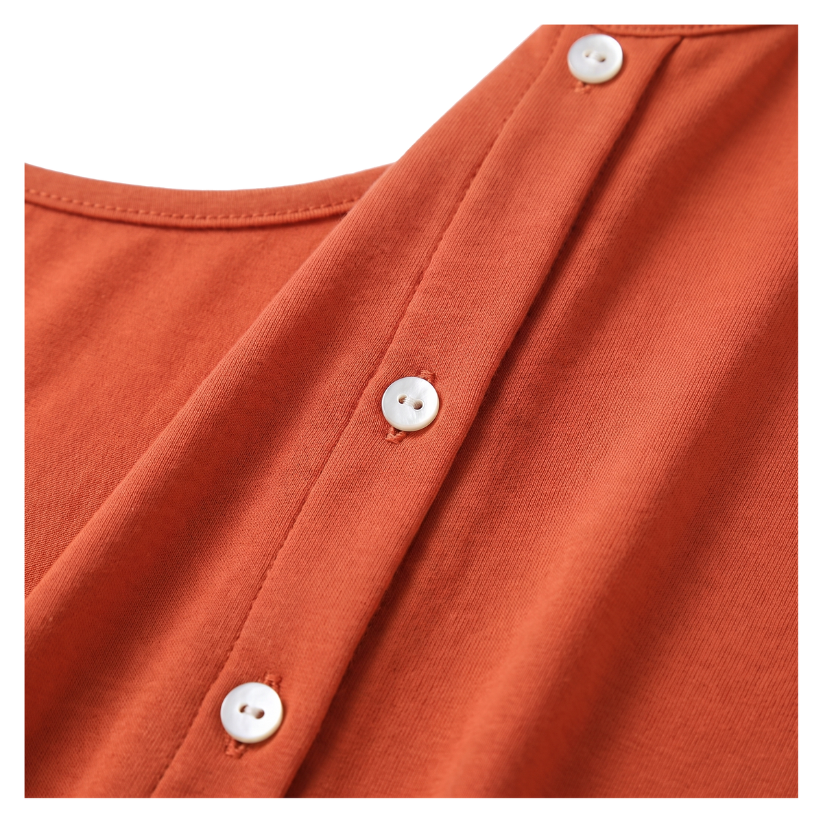 Top Drapado con Escote en V