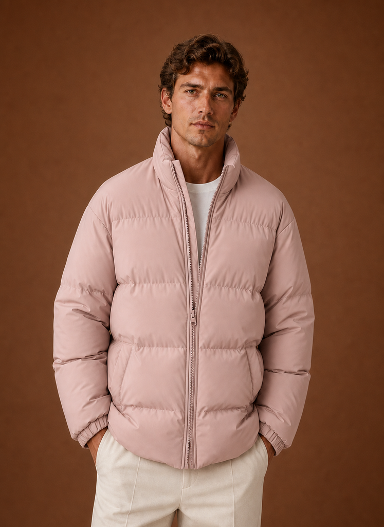 Chaqueta de Plumas para Hombre - Abrigo Acolchado de Invierno | Areleon