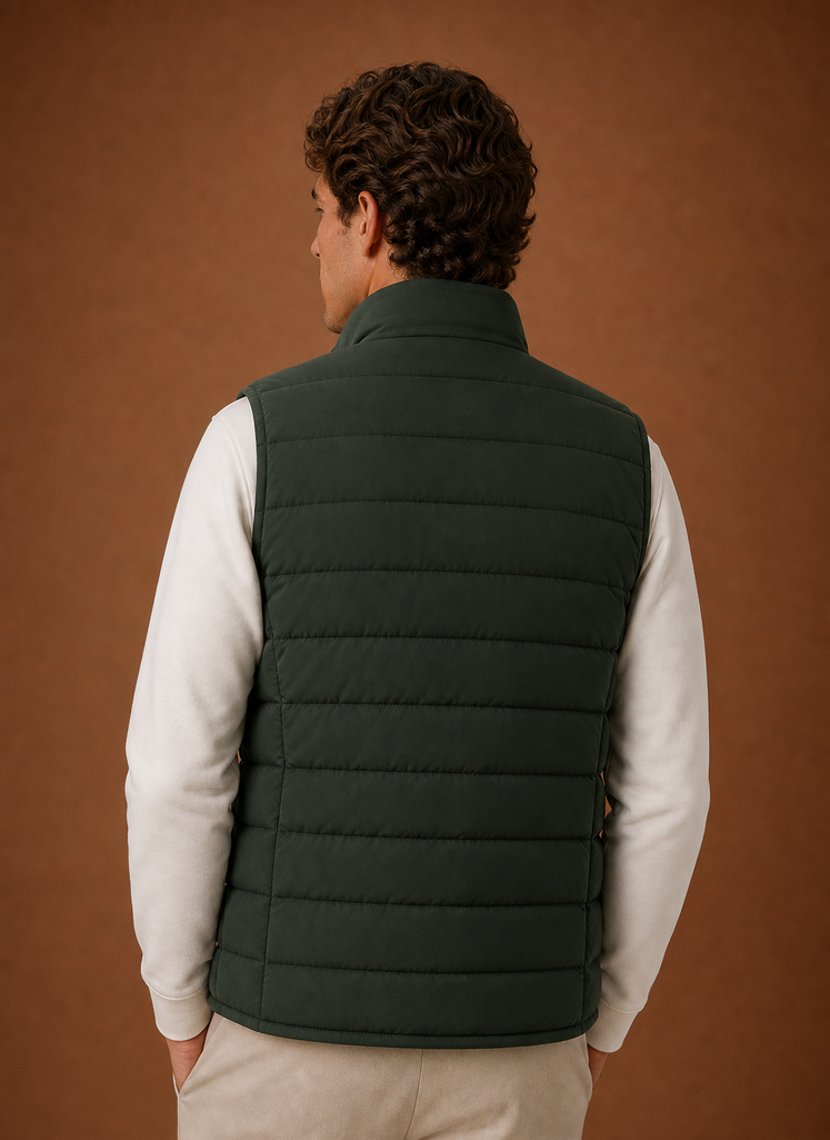 Chaleco Acolchado para Hombre - Chaleco de Invierno Liviano | Areleon
