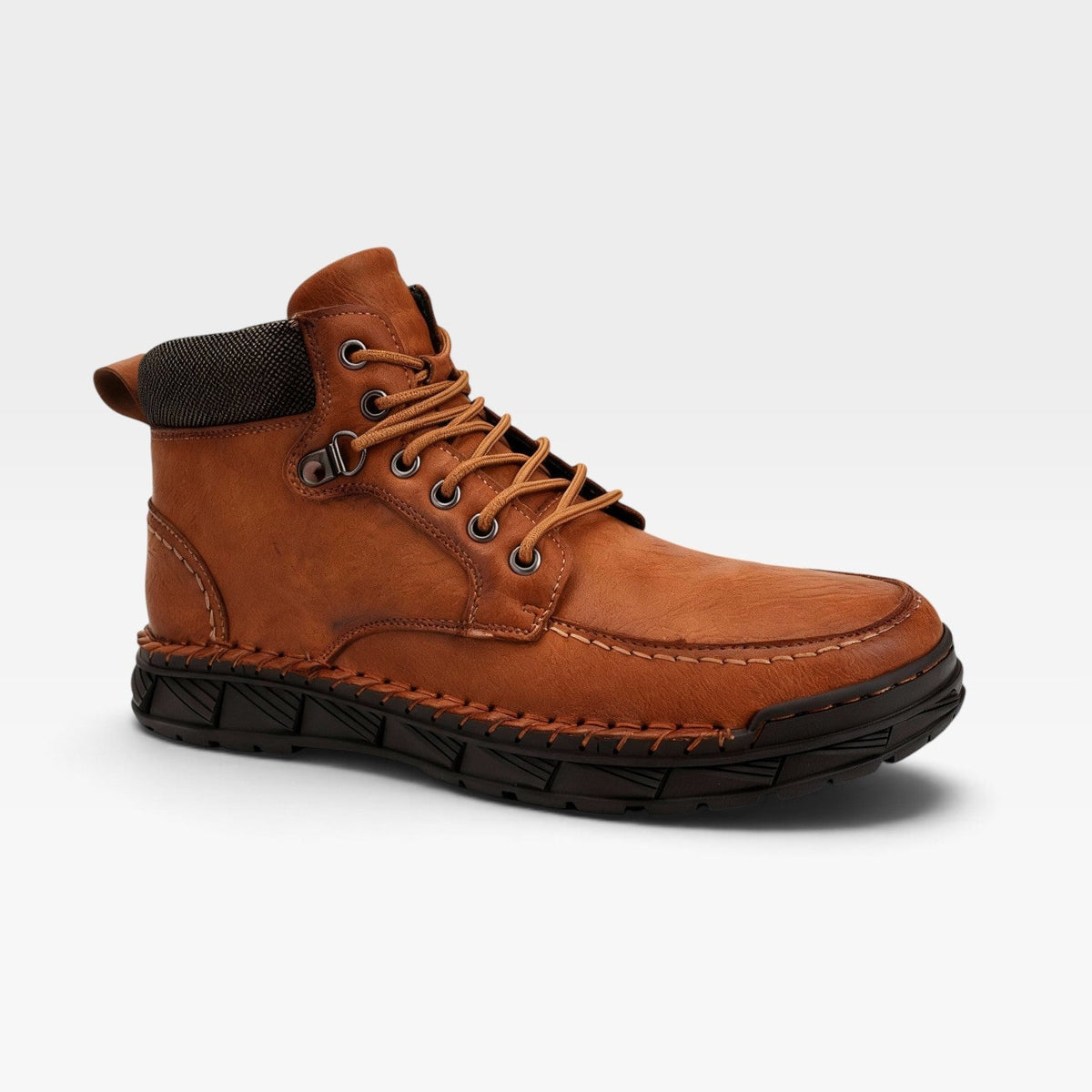 Botas de Ante para Hombre con Cordones