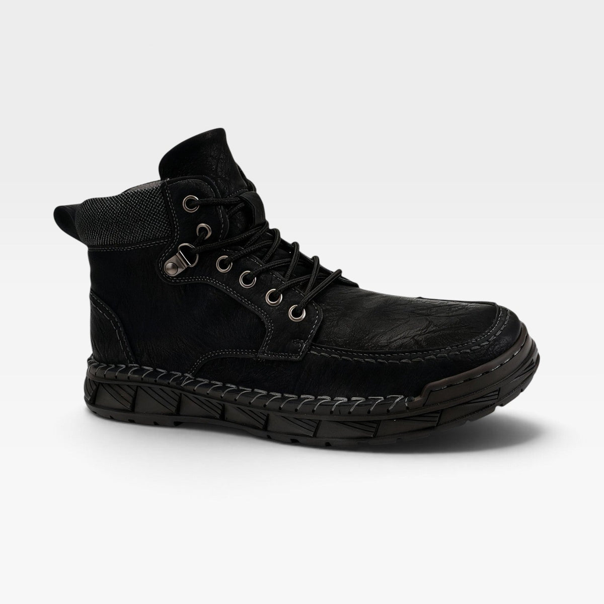 Botas de Ante para Hombre con Cordones