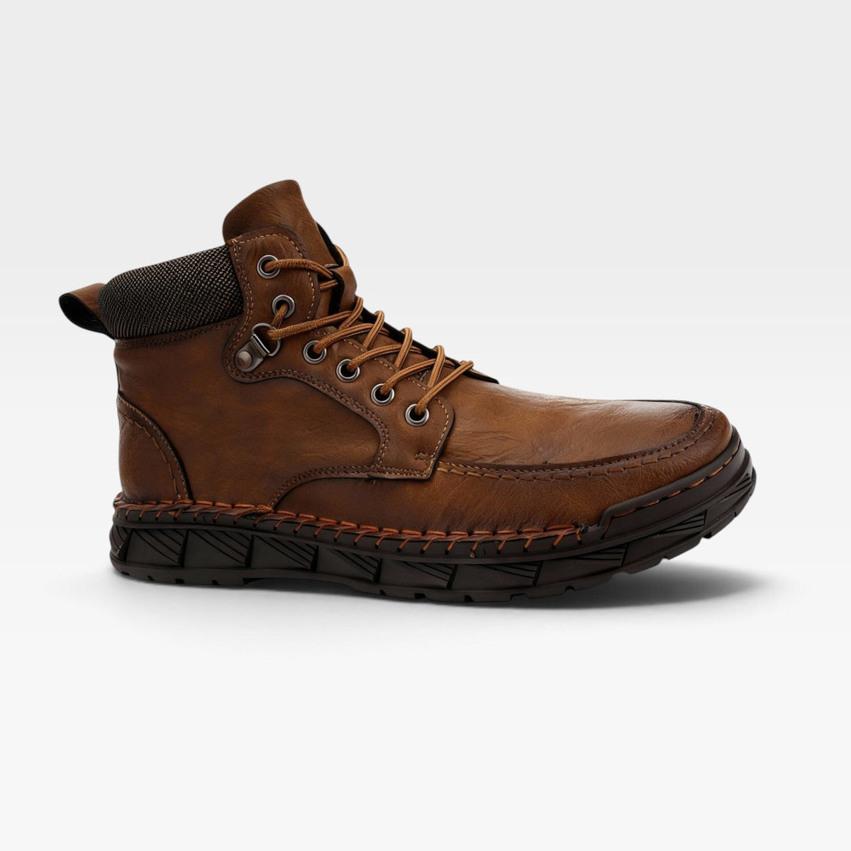 Botas de Ante para Hombre con Cordones