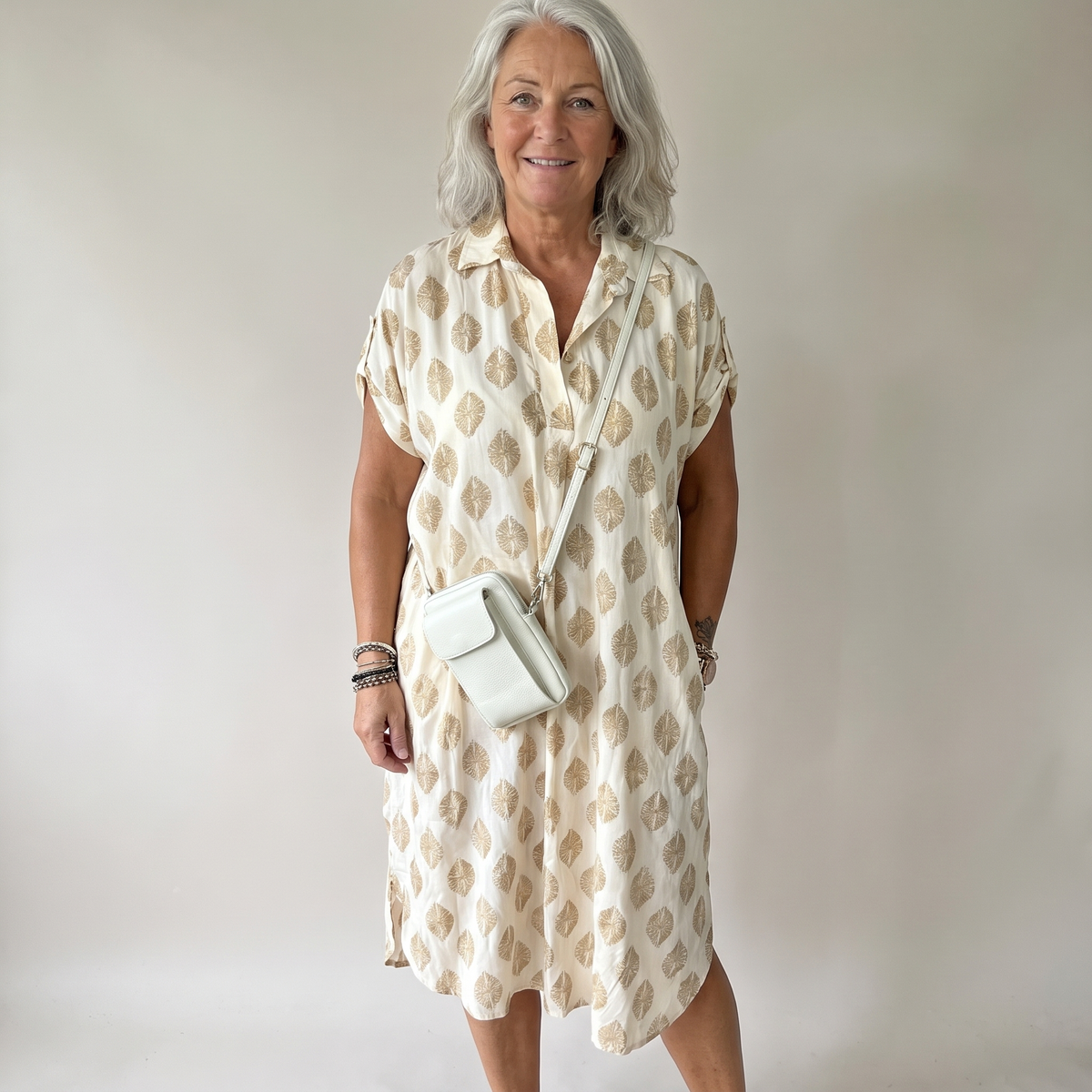 Vestido Camisero Impreso