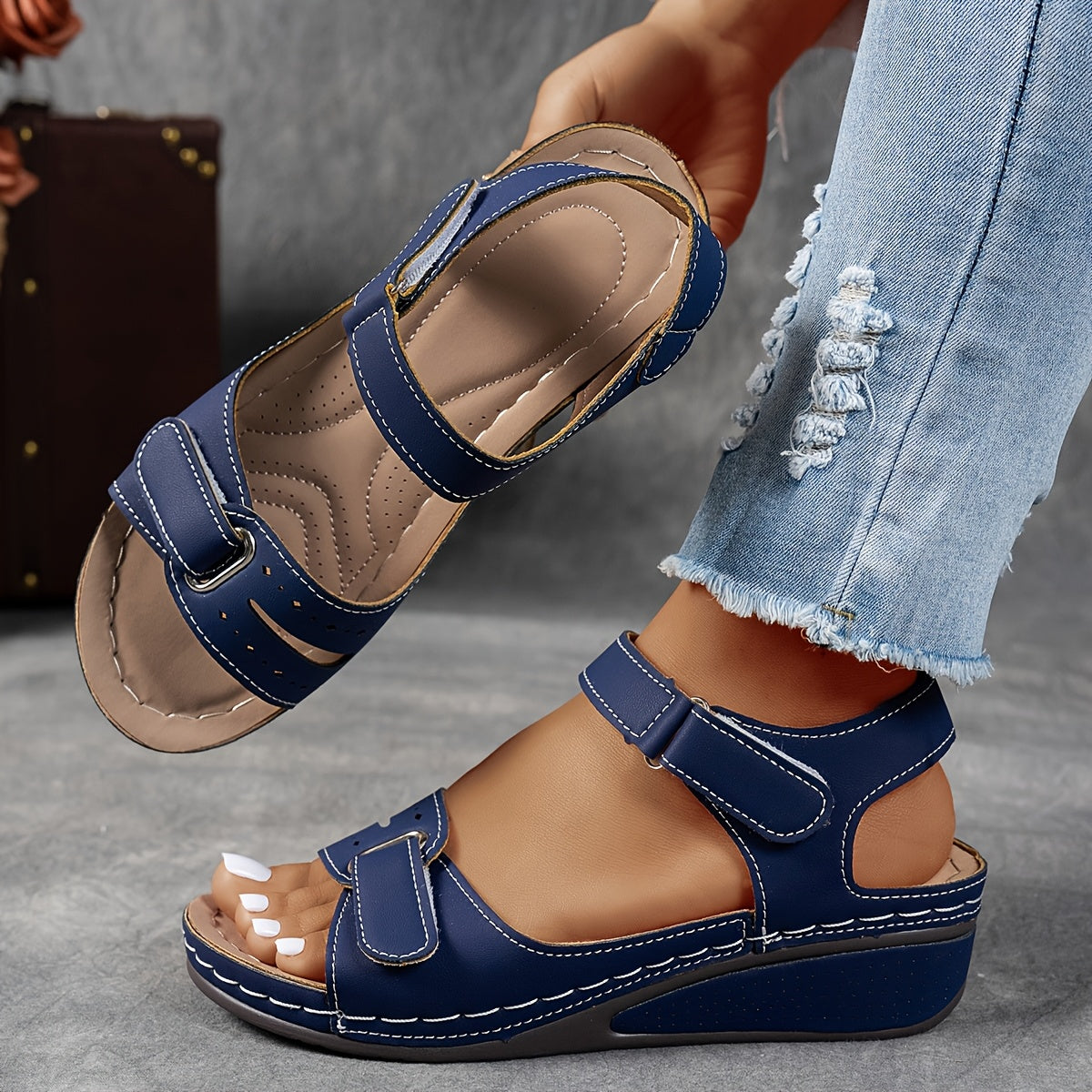 Sandalias de Cuero Cómodas