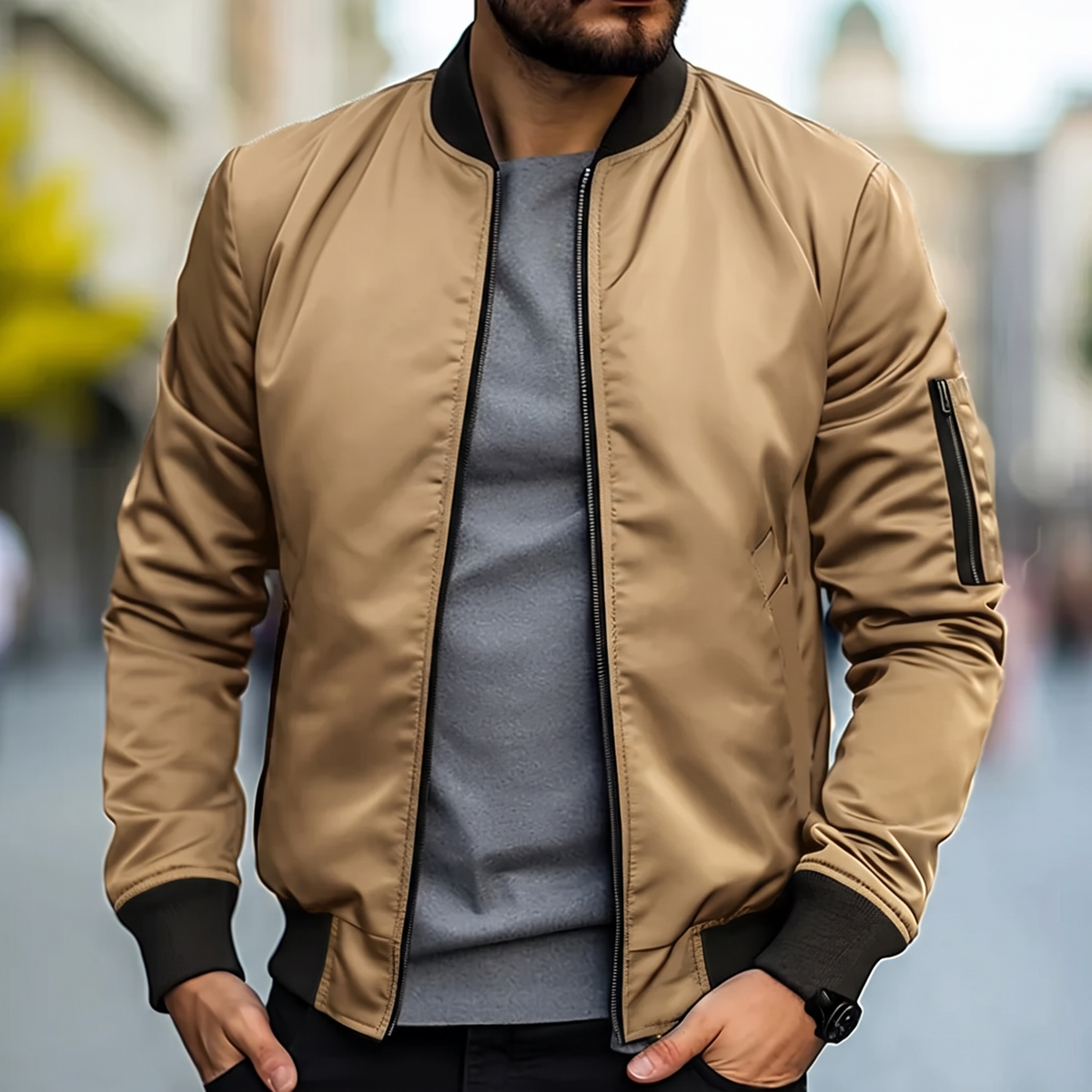 Chaqueta Bomber Genova