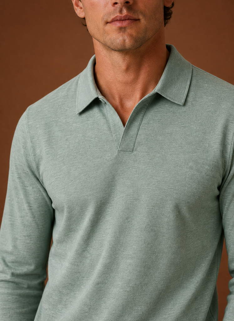 Camisa Polo para Hombre - Camisa de Golf de Manga Corta con Botones | Areleon