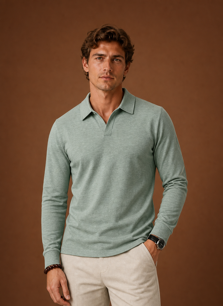 Camisa Polo para Hombre - Camisa de Golf de Manga Corta con Botones | Areleon