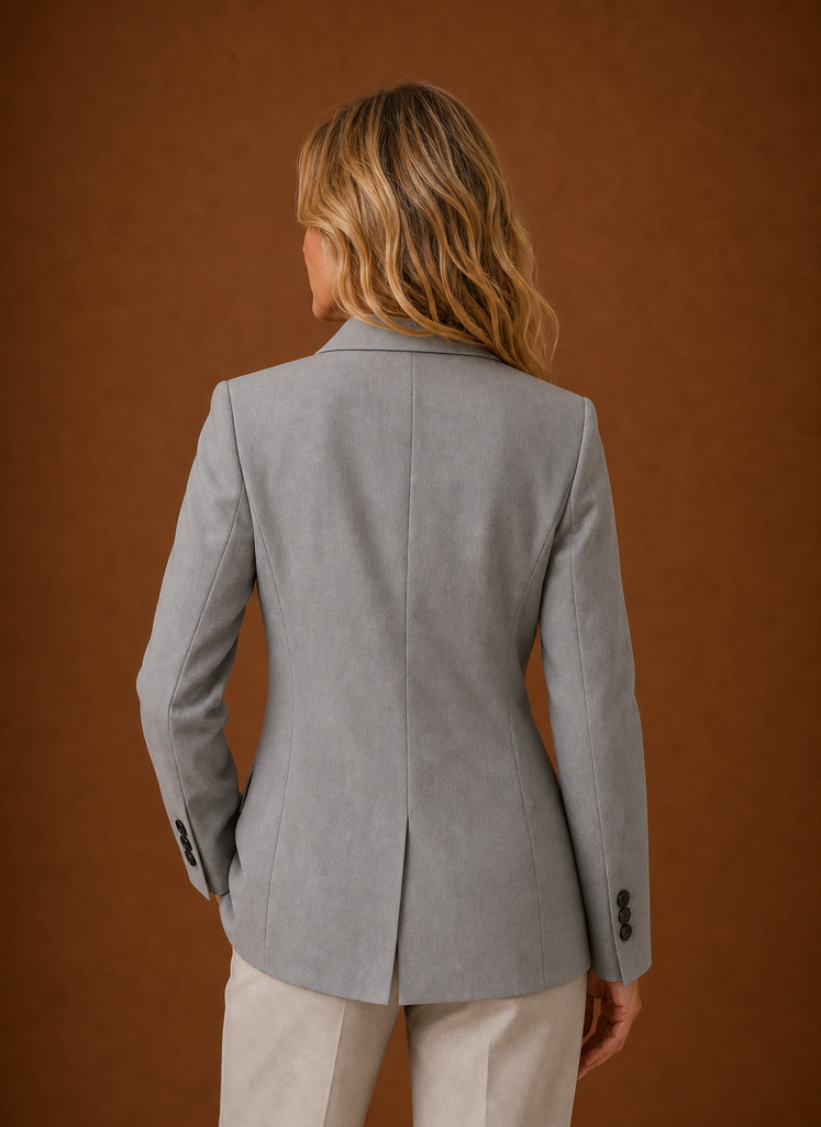 Blazer de Mujer - Chaqueta de Oficina Larga a Medida | Areleon