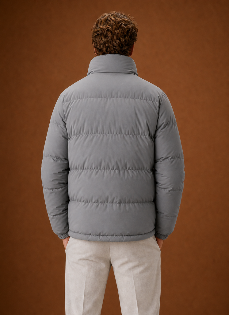 Chaqueta Puffer para Hombre - Abrigo de Invierno de Corte Oversized | Areleon