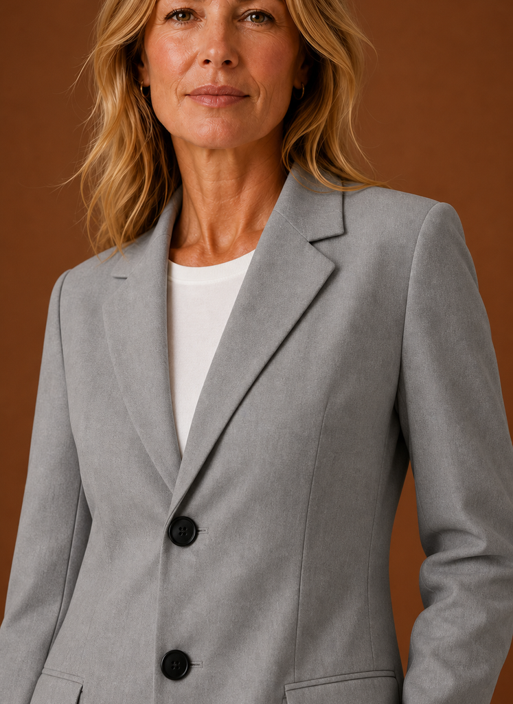 Blazer de Mujer - Chaqueta de Oficina Larga a Medida | Areleon