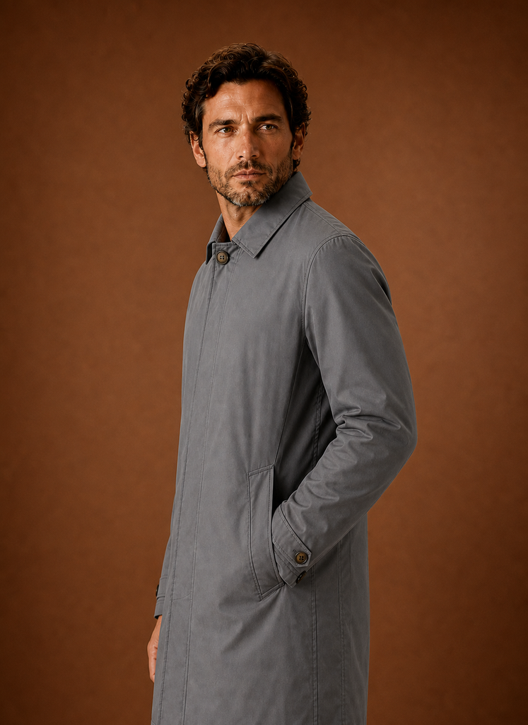 Abrigo Trench Clásico para Hombre Ligero y Resistente al Agua | Areleon