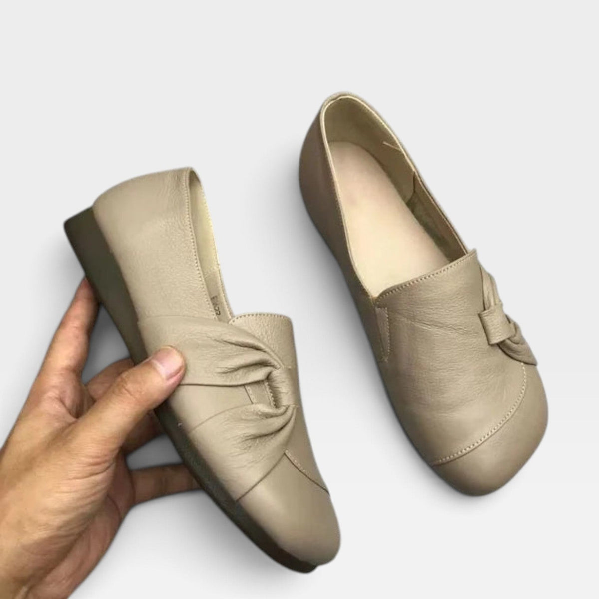 Mocasines de Cuero Cómodos y Soporte para Mujeres