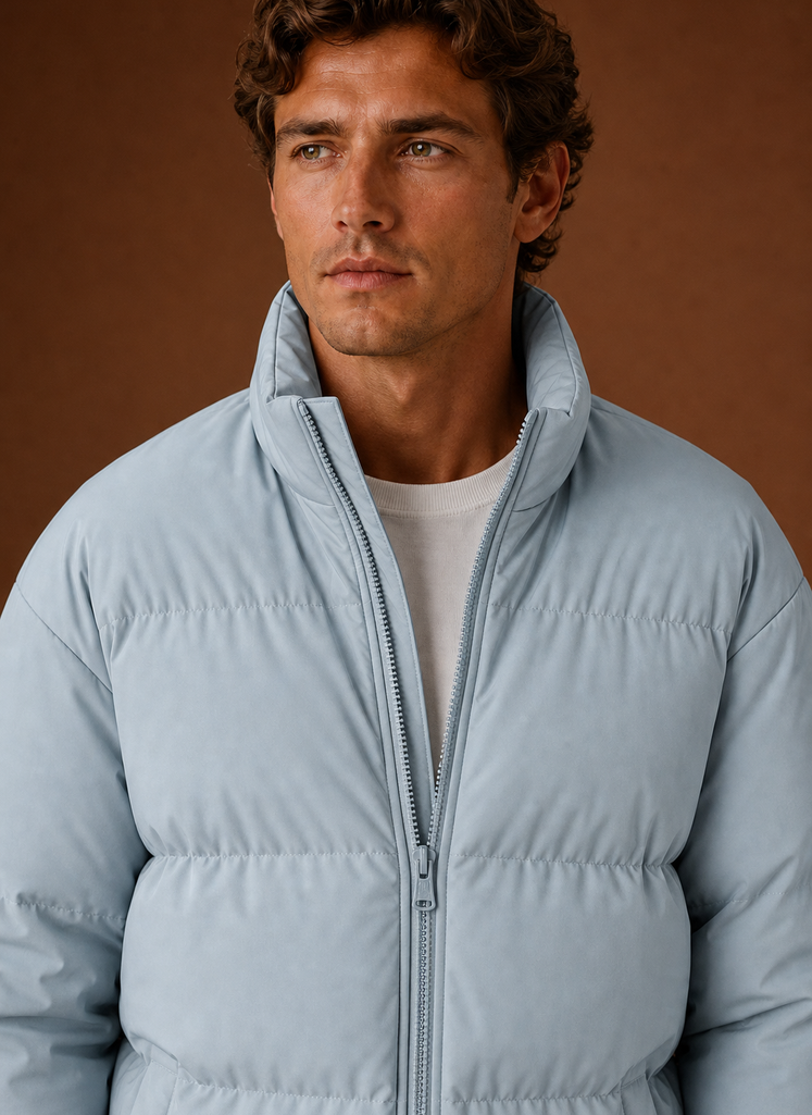 Chaqueta de Plumas para Hombre - Abrigo Acolchado de Invierno | Areleon