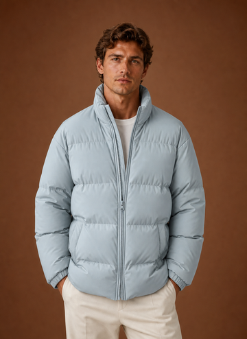 Chaqueta de Plumas para Hombre - Abrigo Acolchado de Invierno | Areleon