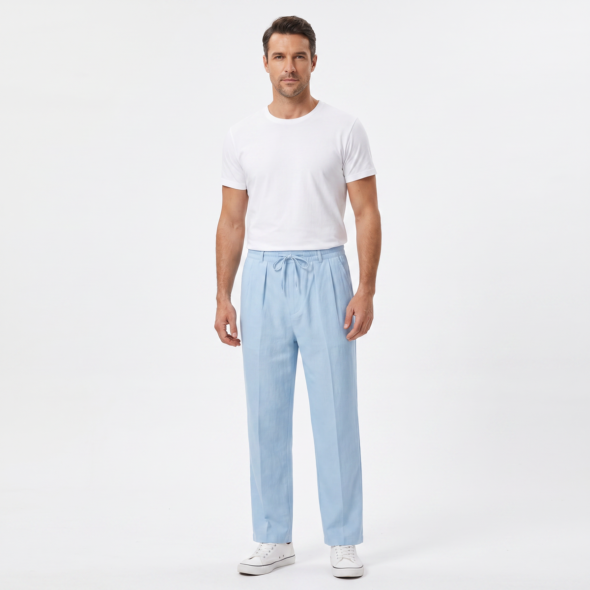 Pantalones de Algodón Matera