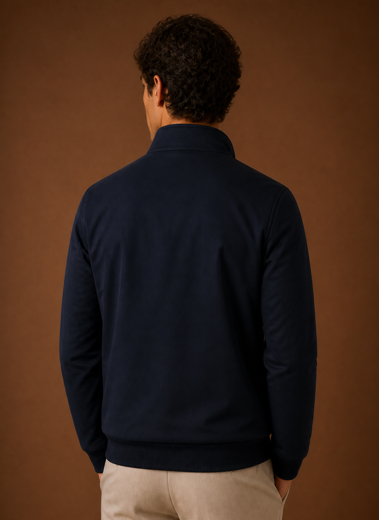 Chaqueta Bomber de Forro Polar Liviana para Hombre | Areleon