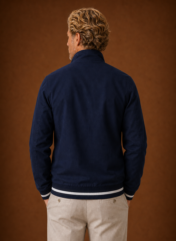 Chaqueta Bomber Ligera para Hombre - Abrigo Cortavientos con Cremallera | Areleon