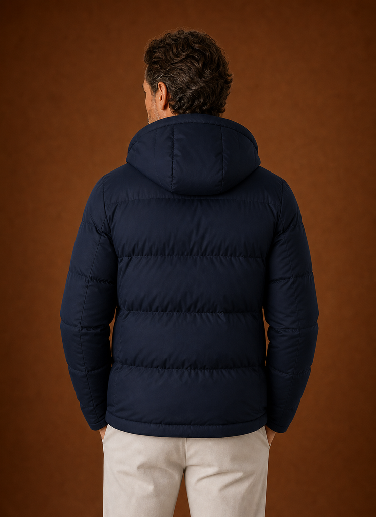 Chaqueta Acolchada con Capucha para Hombre | Areleon