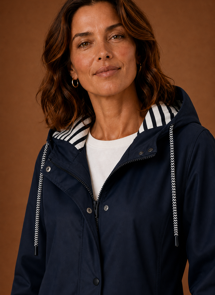 Abrigo Trench para Mujer - Abrigo con Capucha de Otoño/Invierno | Areleon